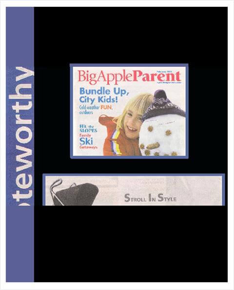 Organic baby products feature in Big Apple Parent magazine.