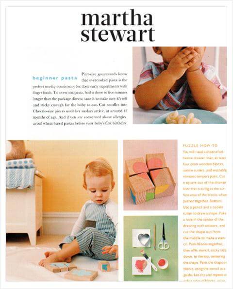 Toddler Overalls by Estella in Martha Stewart magazine