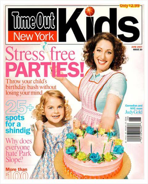 Toddler's Dress from Estella on cover of "Timeout New York" magazine 